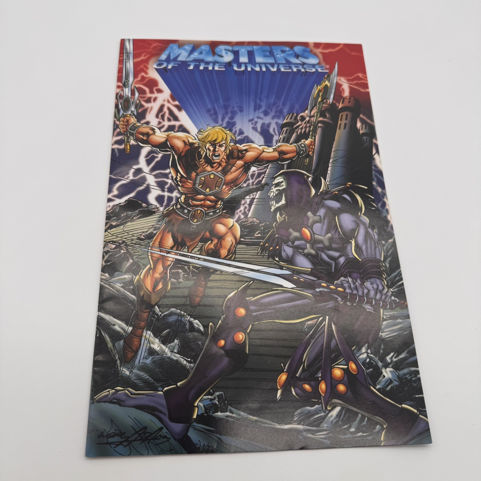 MASTERS OF THE UNIVERSE NEAL ADAMS COVER ART GIFT SET COMIC (2002, MATTEL) MASTERS OF THE UNIVERSE NEAL ADAMS COVER ART GIFT SET COMIC (2002, MATTEL)