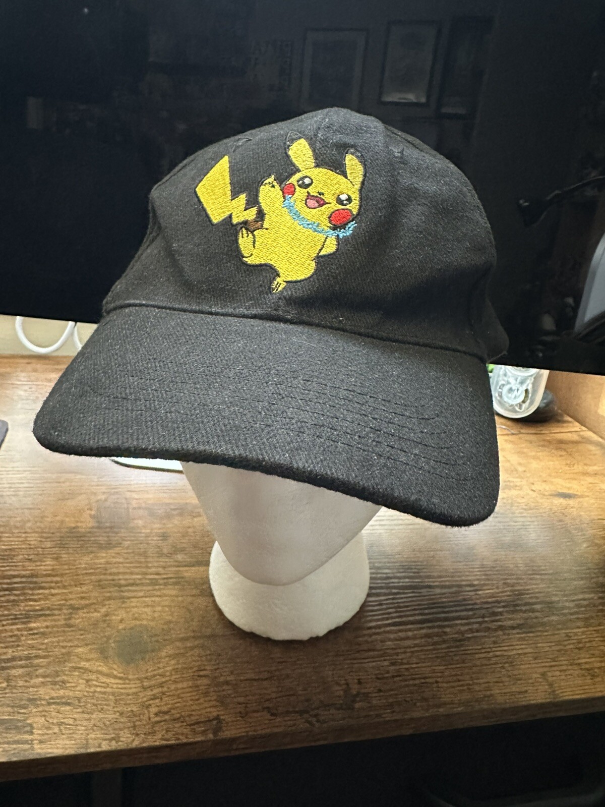 Pokemon World Championship 2007 Pikachu Cap Lei Hat - Great Condition HTF