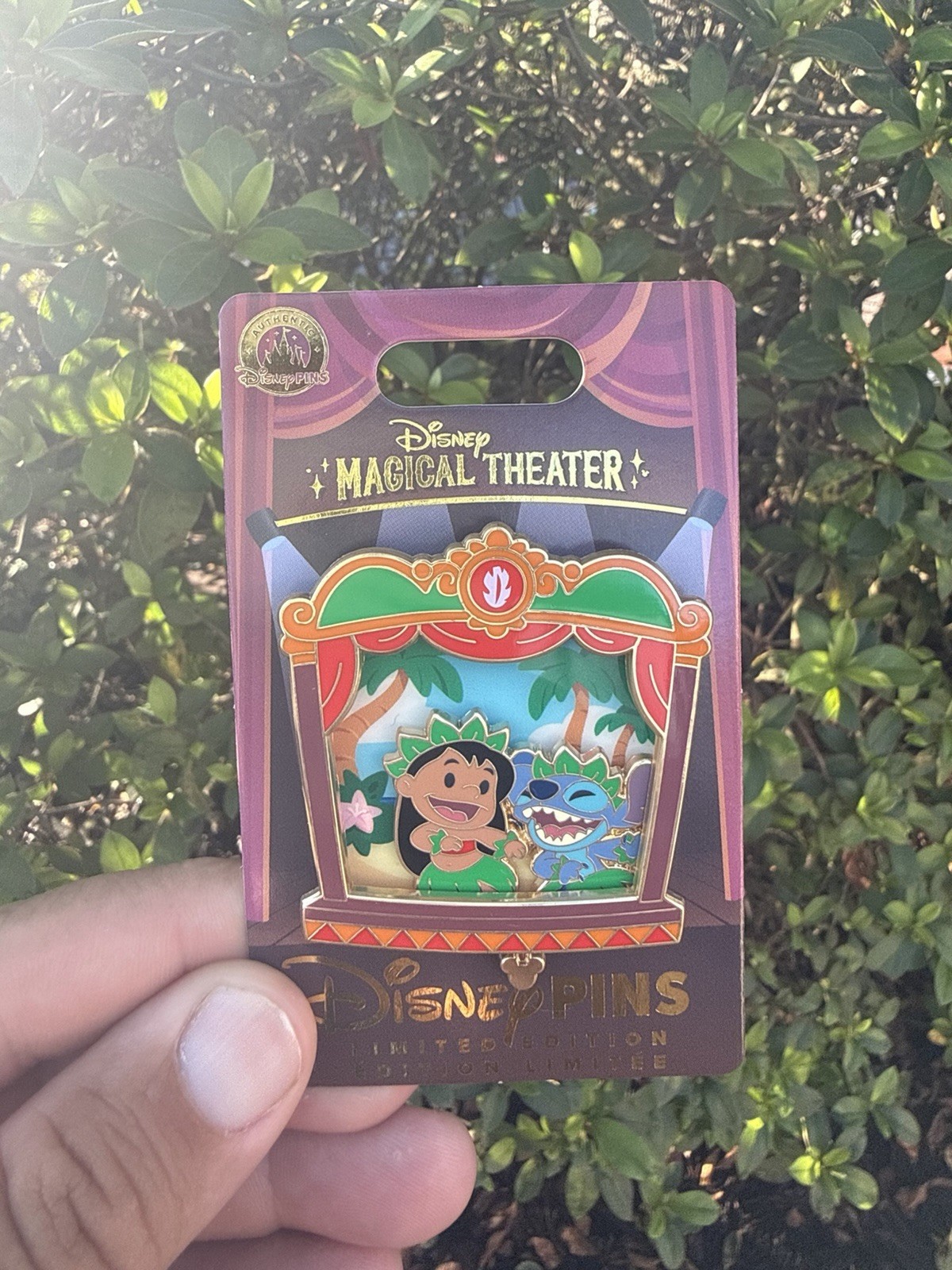 Disney Parks 2026 Magical Theater Lilo And Stitch Slider LE Pin New Disney Parks 2026 Magical Theater Lilo And Stitch Slider LE Pin New