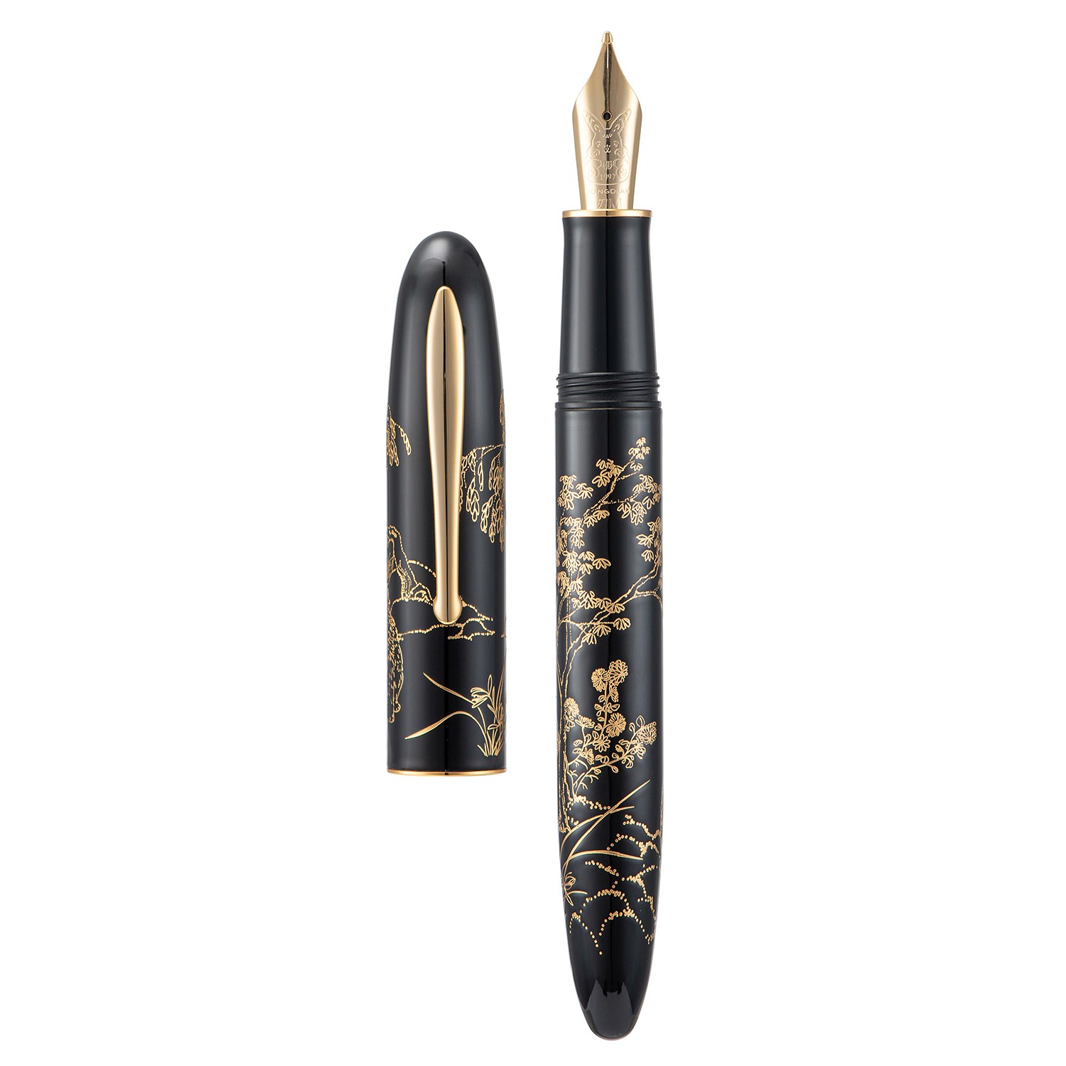 Hongdian N23 Fountain Pen EF/Long Knife Nib, Red Rabbit Year Limited Carving Pen Hongdian N23 Fountain Pen EF/Long Knife Nib, Red Rabbit Year Limited Carving Pen