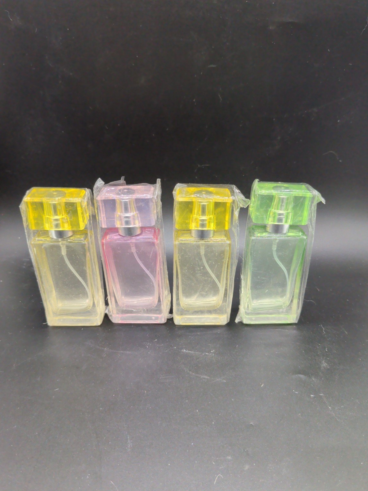 Empty Perfume Bottles 8 Oz Lot Of Four Empty Perfume Bottles 8 Oz Lot Of Four