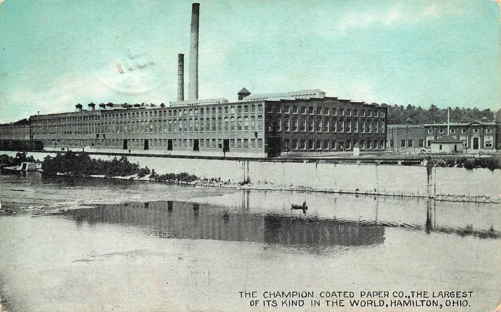 1911 OHIO POSTCARD: THE CHAMPION COATED PAPER CO. HAMILTON, OH 1911 OHIO POSTCARD: THE CHAMPION COATED PAPER CO. HAMILTON, OH