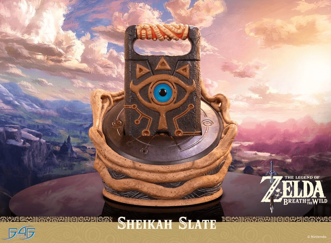 First 4 Figures F4F Sheikah Slate Standard Statue - Zelda BotW - NIB