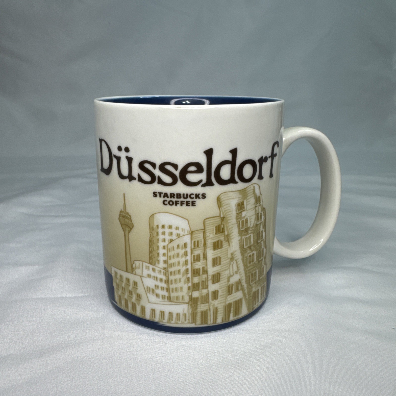 Starbucks Global Icon City Mug Dusseldorf 16oz 2009 NWT