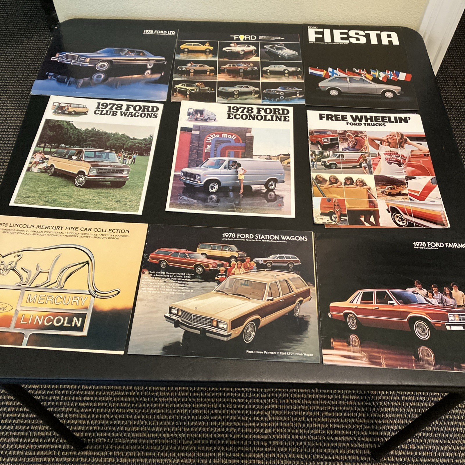 Lot of 1978 Ford advertising flyers