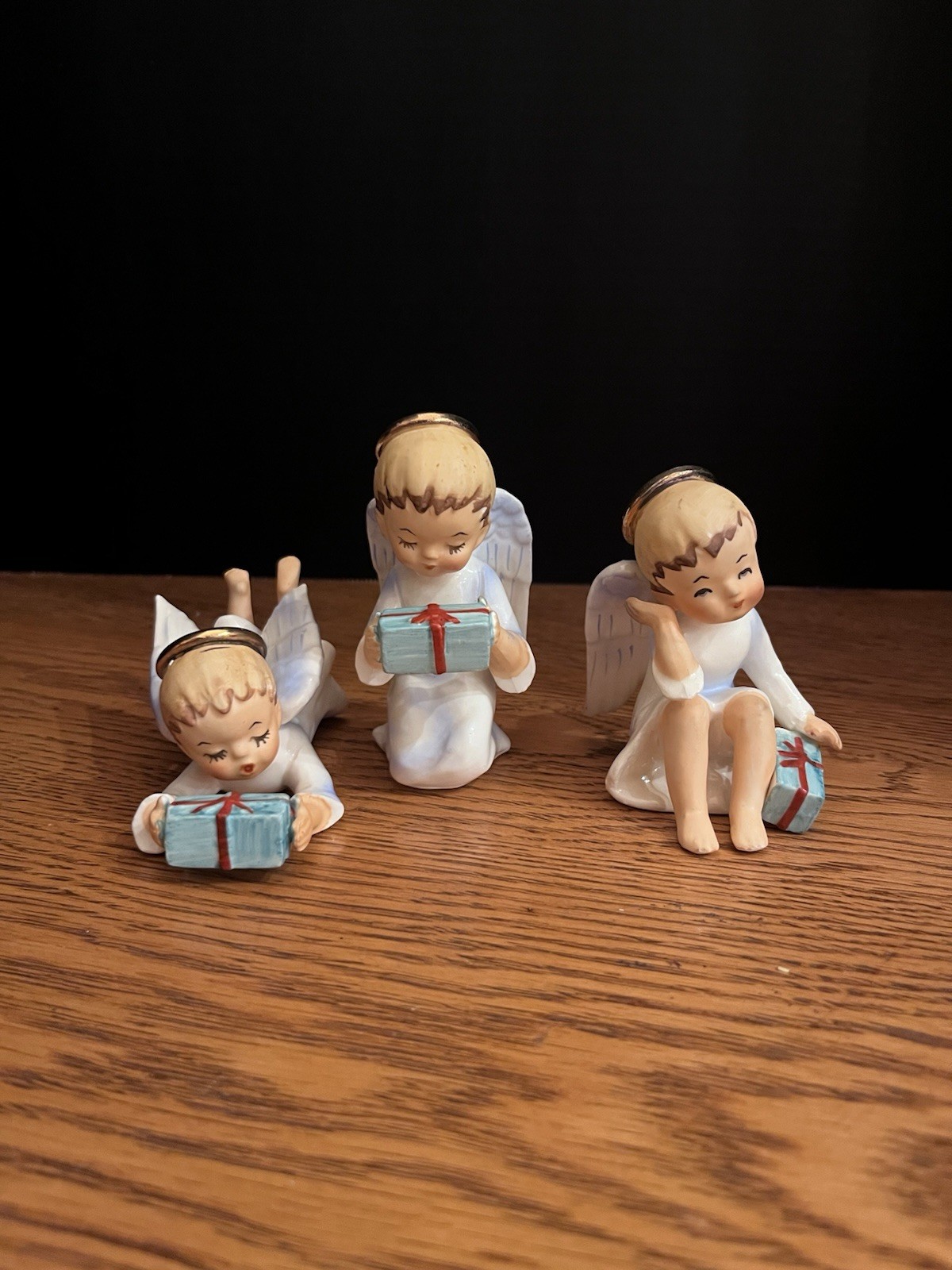 Group of 3 Vintage Schmid Brothers ?Christmas Angels