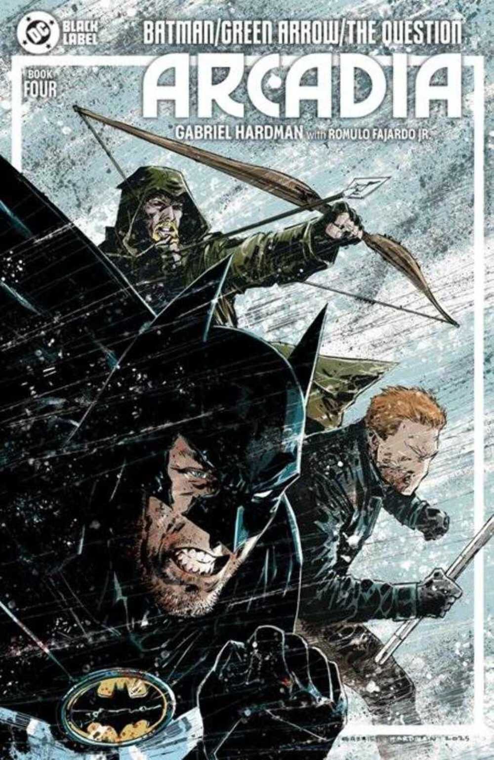 Batman Green Arrow The Question Arcadia #4 (Of 4) Cover A Gabriel Hardman (Matur