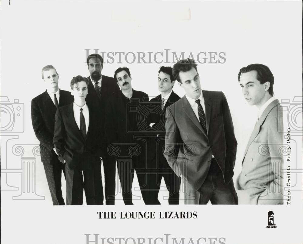 1990 Press Photo The Lounge Lizards, Music Group - lrp93828