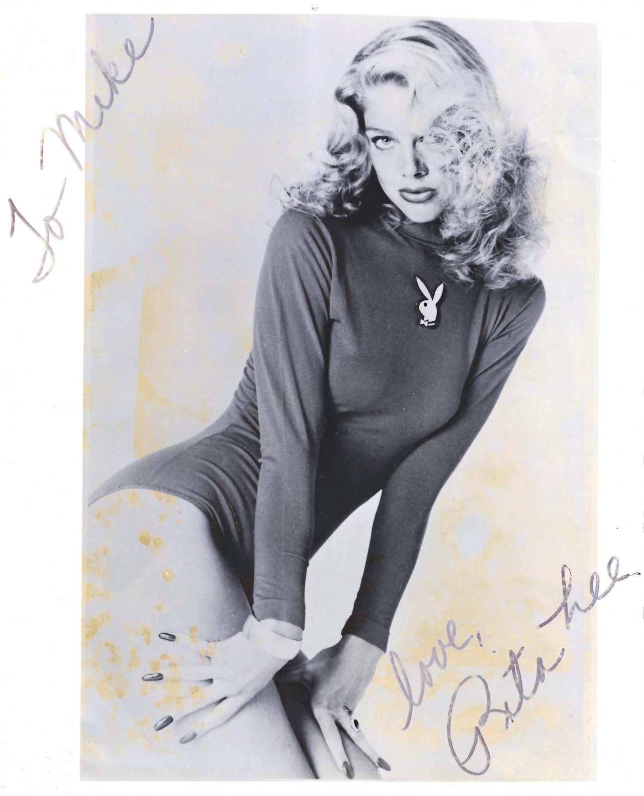 Rita Lee VINTAGE Signed Promo Playboy Playmate Miss November 1977