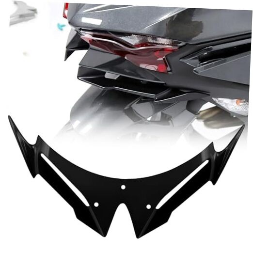 Black Front Fairing Winglet for Kawasaki Ninja 500 Z500 Ninja500 Motorcycle