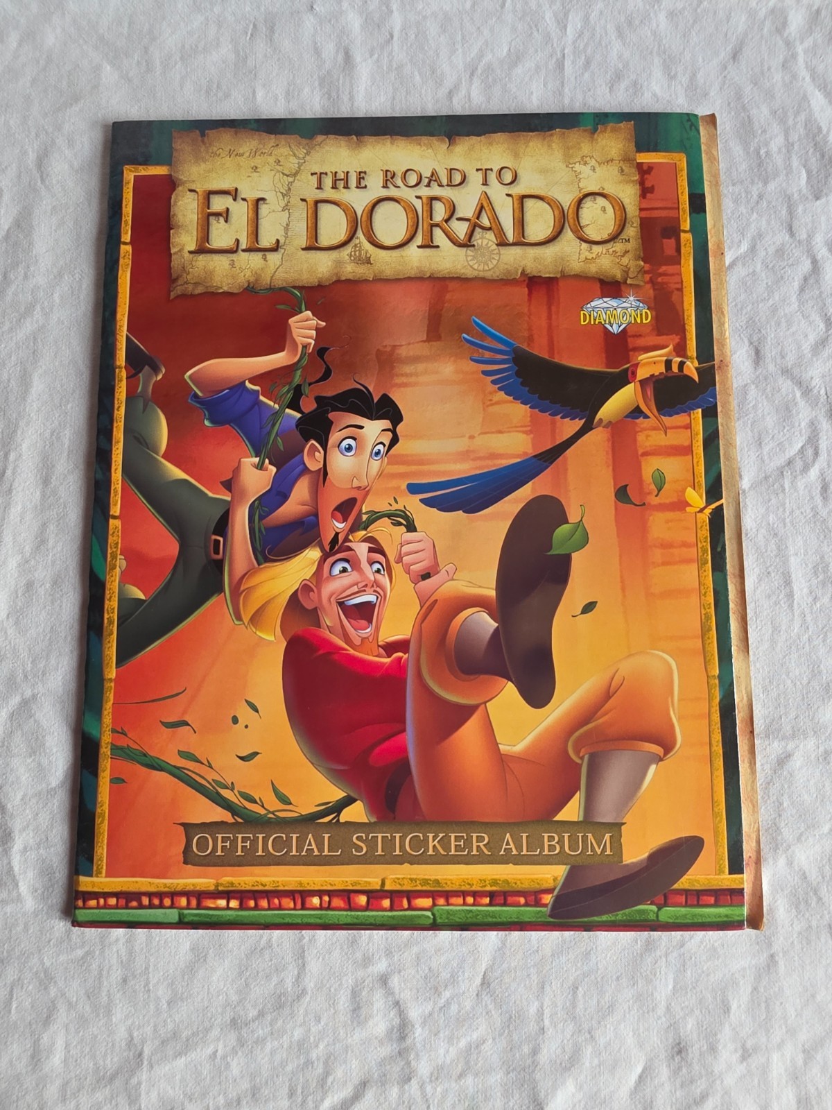 RARE Diamond 2000 THE ROAD TO EL DORADO Figure Album COMPLETE Great Vintage RARE Diamond 2000 THE ROAD TO EL DORADO Figure Album COMPLETE Great Vintage