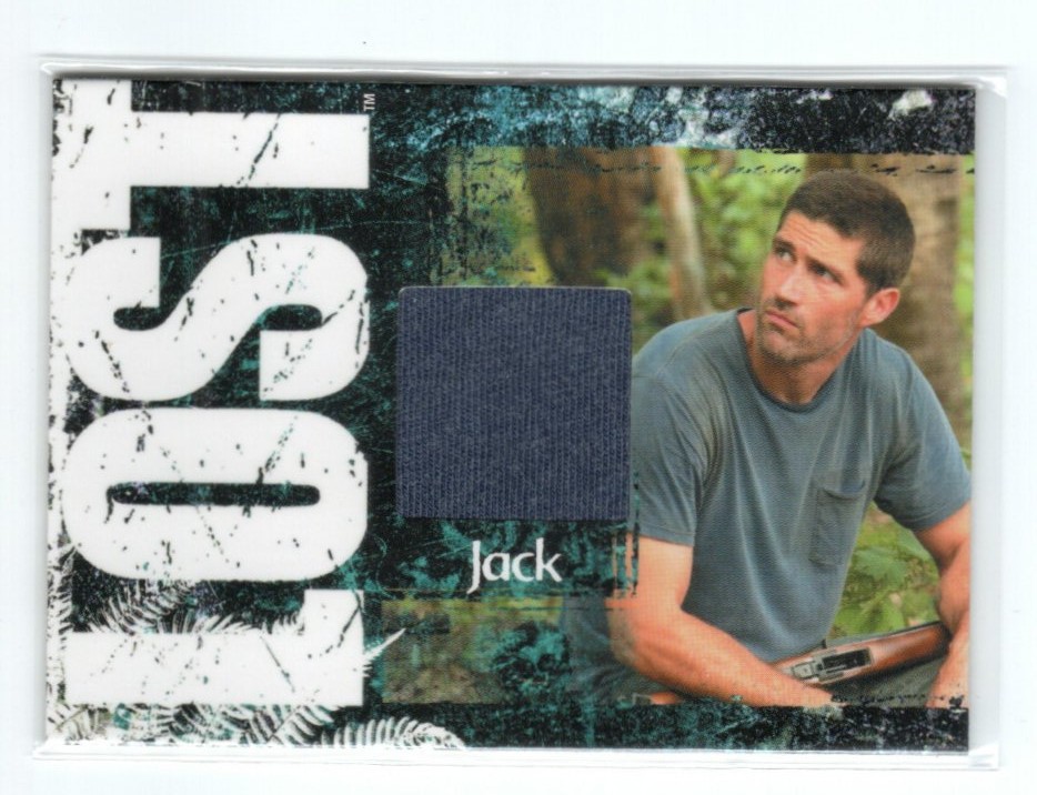 LOST Relics Costume Relic Screen Worn CC1 Matthew Fox as Jack Shephard #219/350