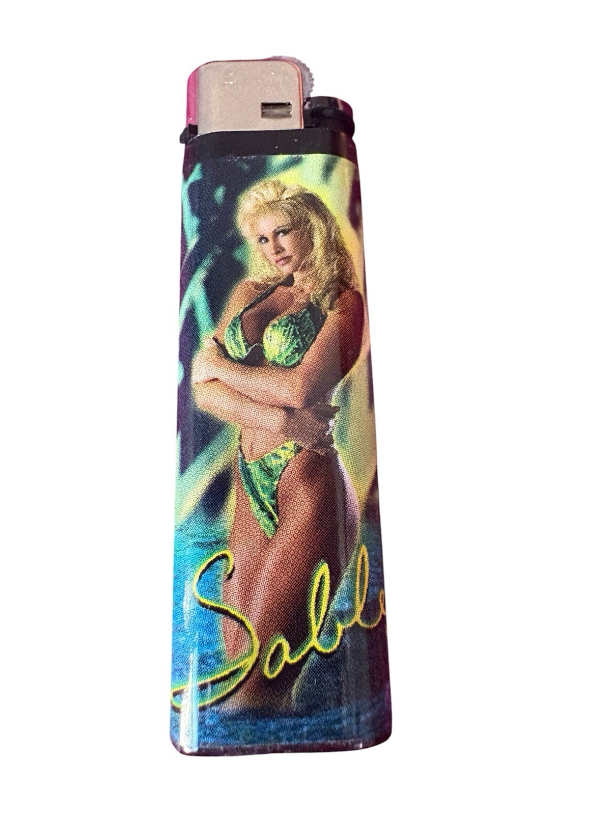 1999 WWF “SABLE” Snap Lite disposable Wrestling lighter Rena Marlette Lesnar 1999 WWF “SABLE” Snap Lite disposable Wrestling lighter Rena Marlette Lesnar