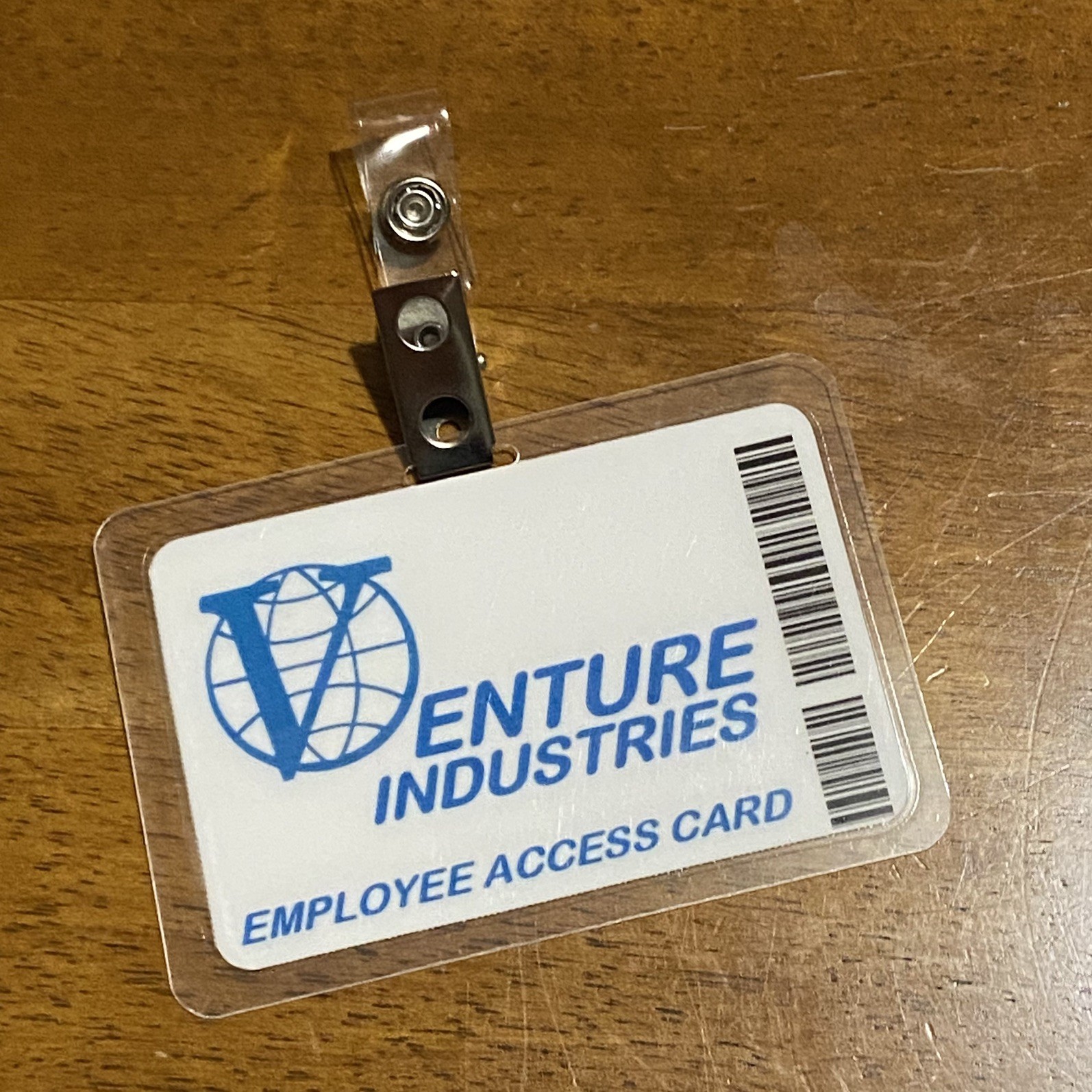 Venture Bros Industries ID Badge Cosplay Costume Prop Handmade Venture Bros Industries ID Badge Cosplay Costume Prop Handmade