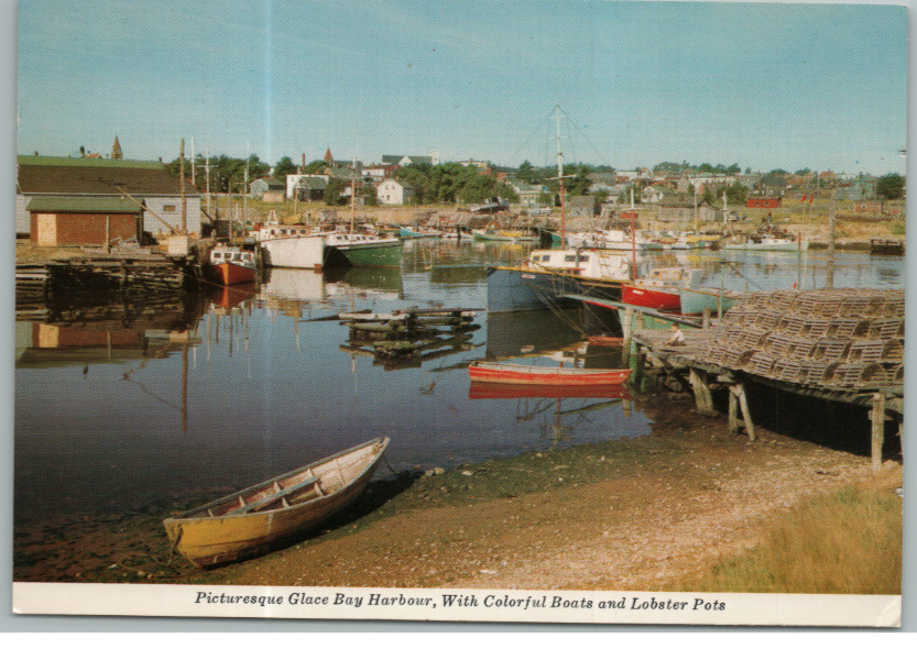 Vintage Postcard Glace Bay Town And Harbour Cape Breton Nova Scotia Vintage Postcard Glace Bay Town And Harbour Cape Breton Nova Scotia