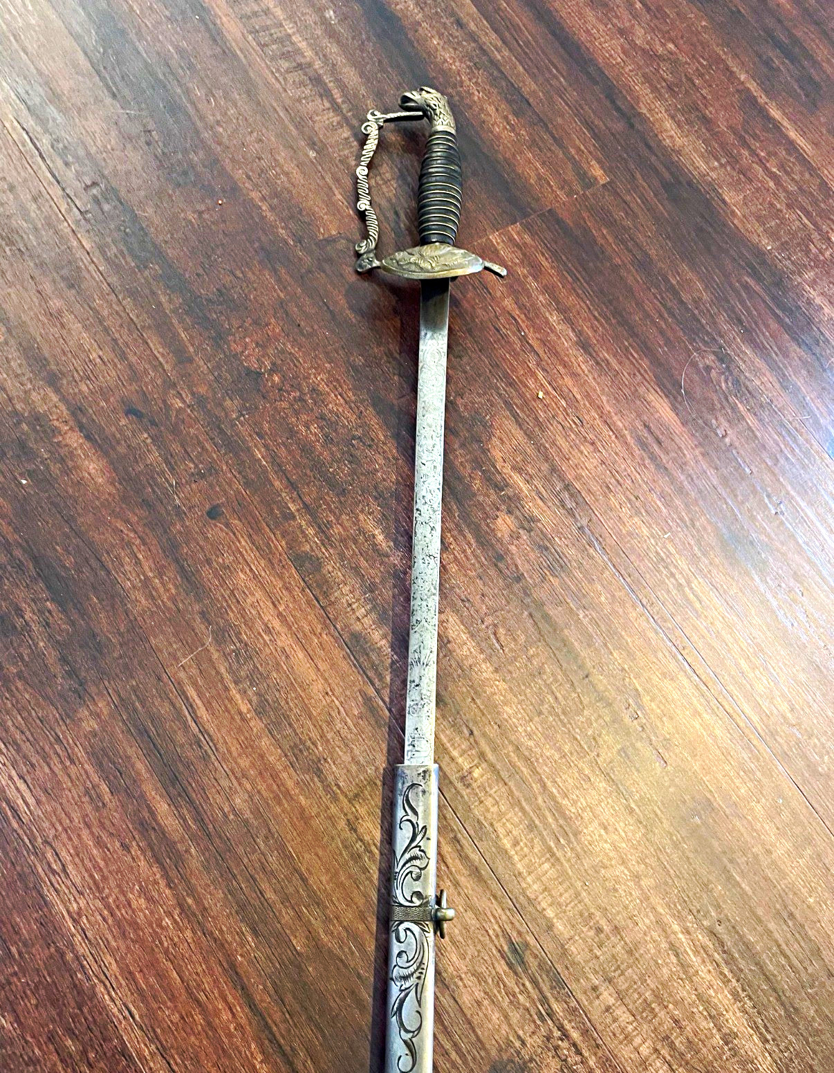 Antique 19th Century U.S. Militia Fraternal Officer’s Sword