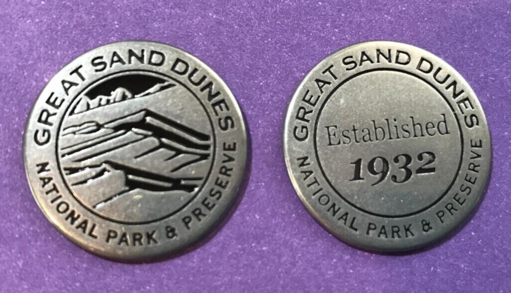 Great Sand Dunes National Park Collectible Token