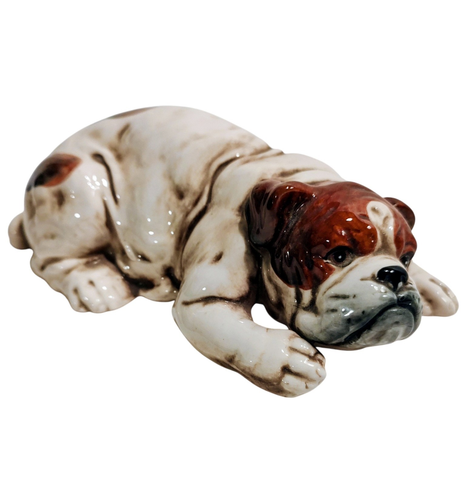 Vintage English Bulldog Figurine The Lovables By Stafford Hand Painted Japan 60s Vintage English Bulldog Figurine The Lovables By Stafford Hand Painted Japan 60s
