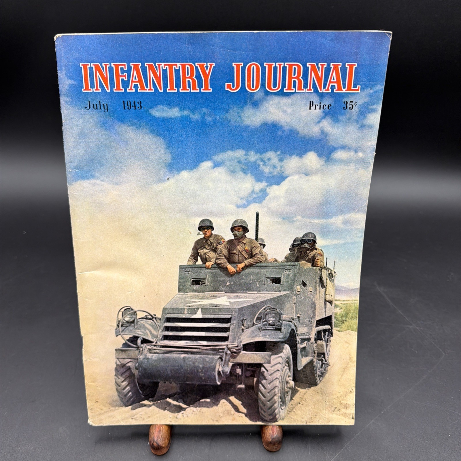 July 1943 WWII Infantry Journal Magazine