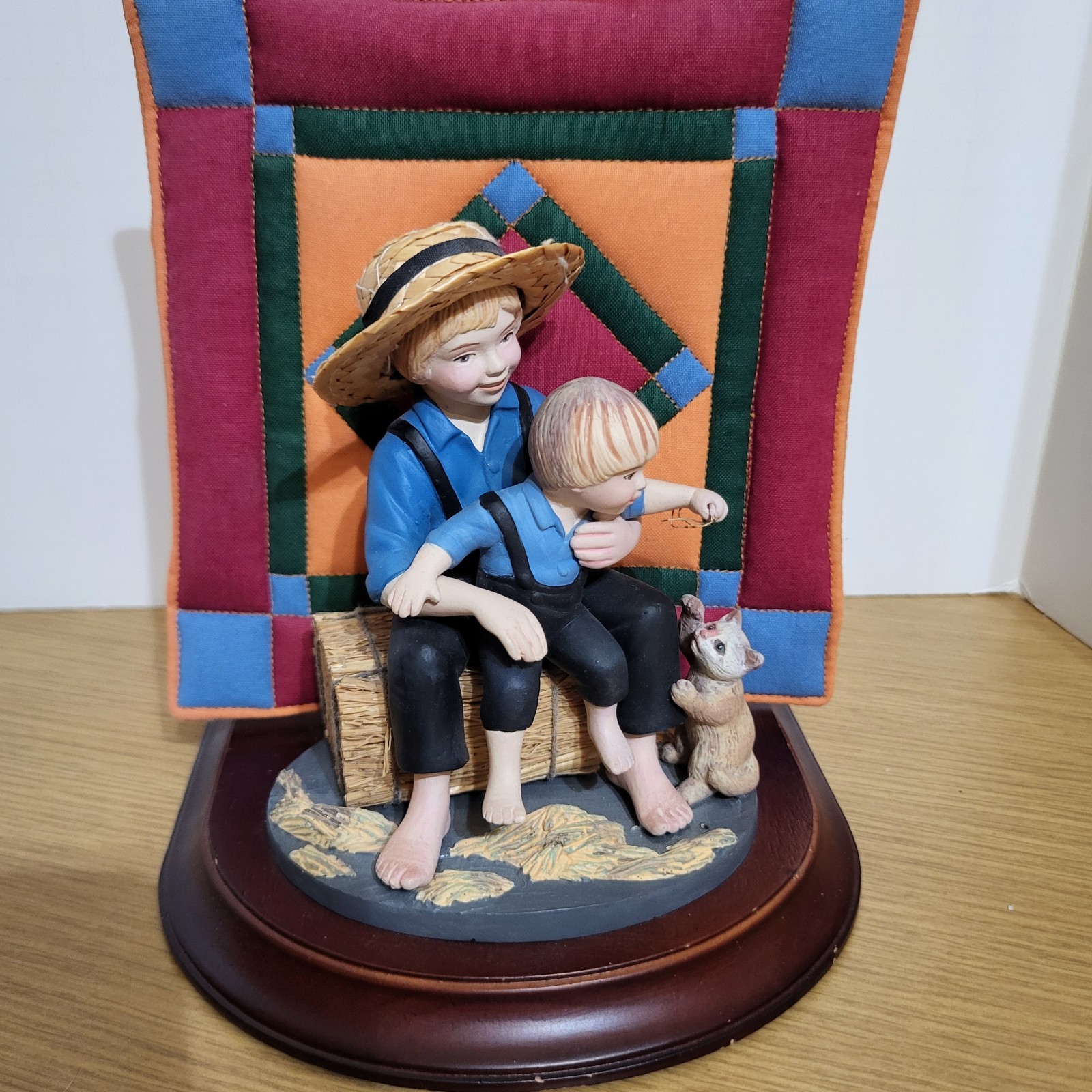 1993 Amish Heritage Eli and Benjamin Ltd Edition First Issue Item Number 30013