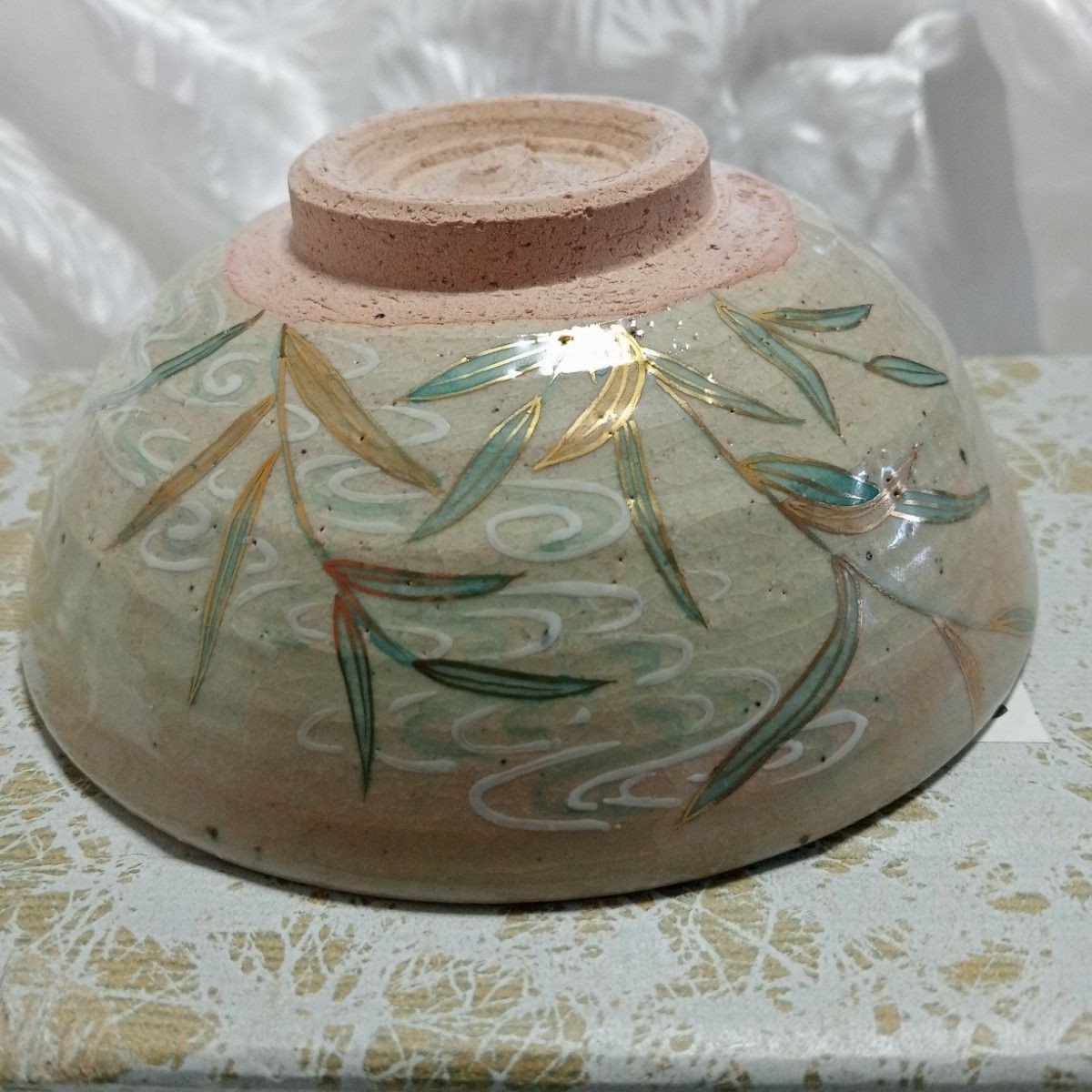 Tea Utensils Kyo-yaki bowl (Kiyomizu-yaki) *Nakamura Hanho-zukuri* \