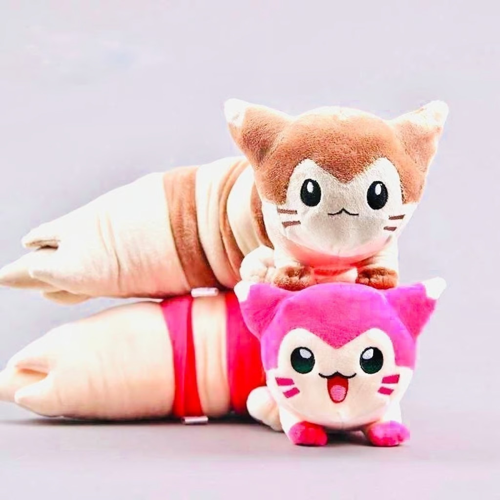 2New Pokemon Pink Furret Plush Doll 18in Stuff Animal Toy Anime Gift Collectible 2New Pokemon Pink Furret Plush Doll 18in Stuff Animal Toy Anime Gift Collectible