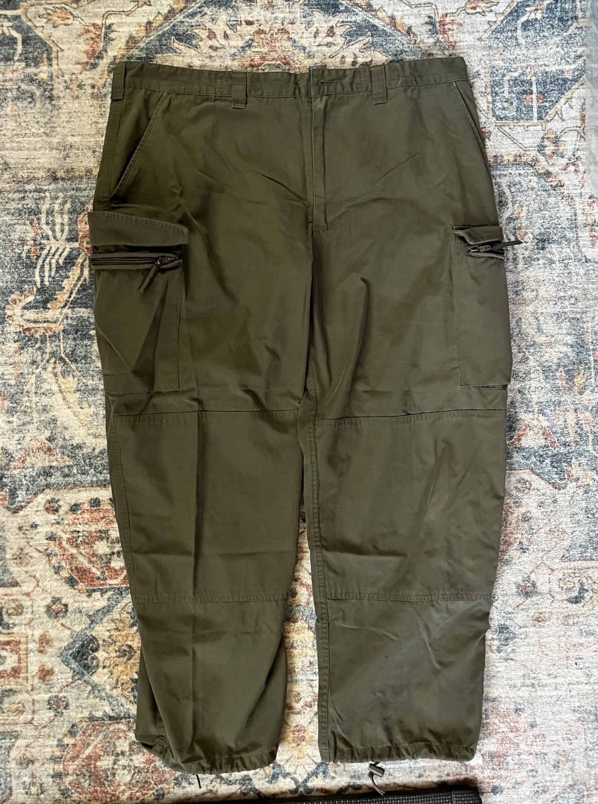 Austrian Army Mountain Troop Ripstop Pants Trousers OD XLarge 112-116 III-IV