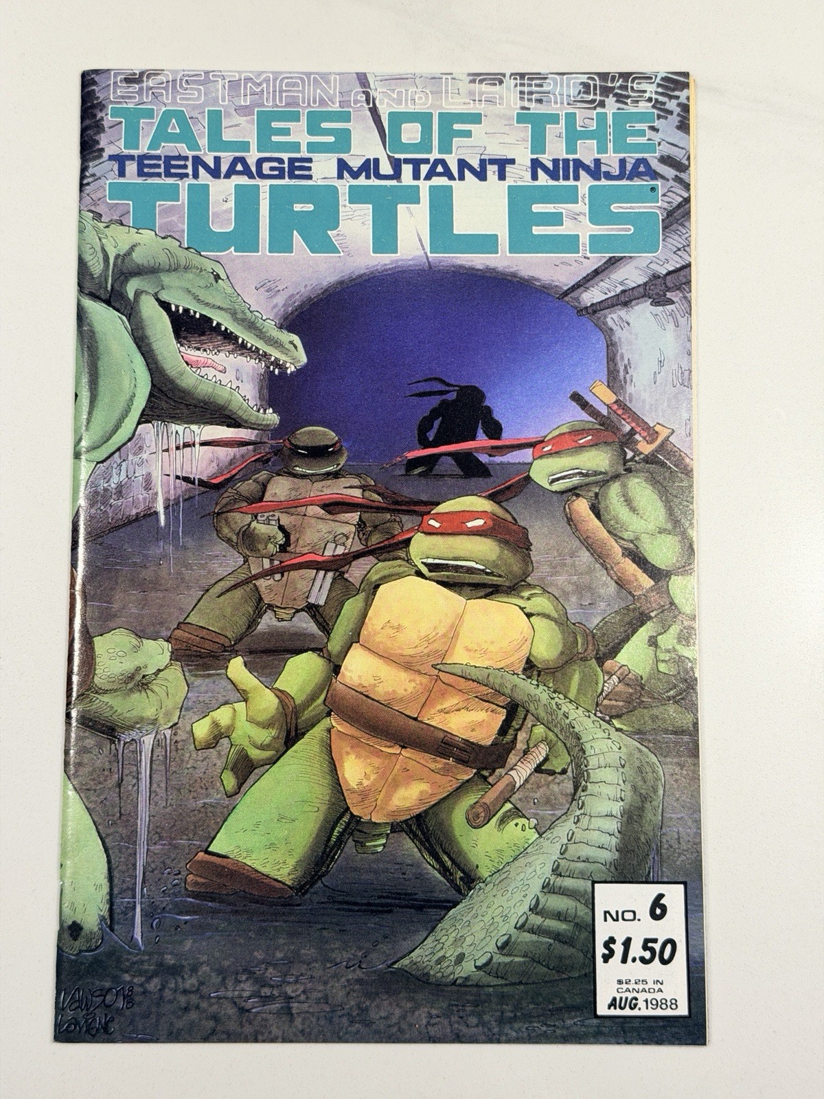 Tales of the Teenage Mutant Ninja Turtles #6 (1988) Eastman & Laird, Mirage