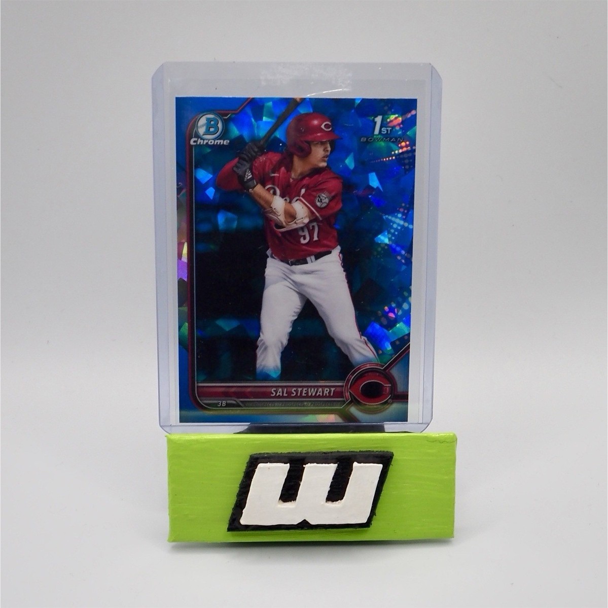 Topps Bowman Chrome 2024 Sal Stewart Blue SAPPHIRE 2022 1st Bowman BDC-120