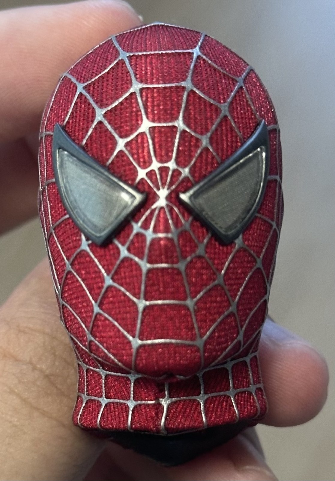 toystay  1/6  spider  man head