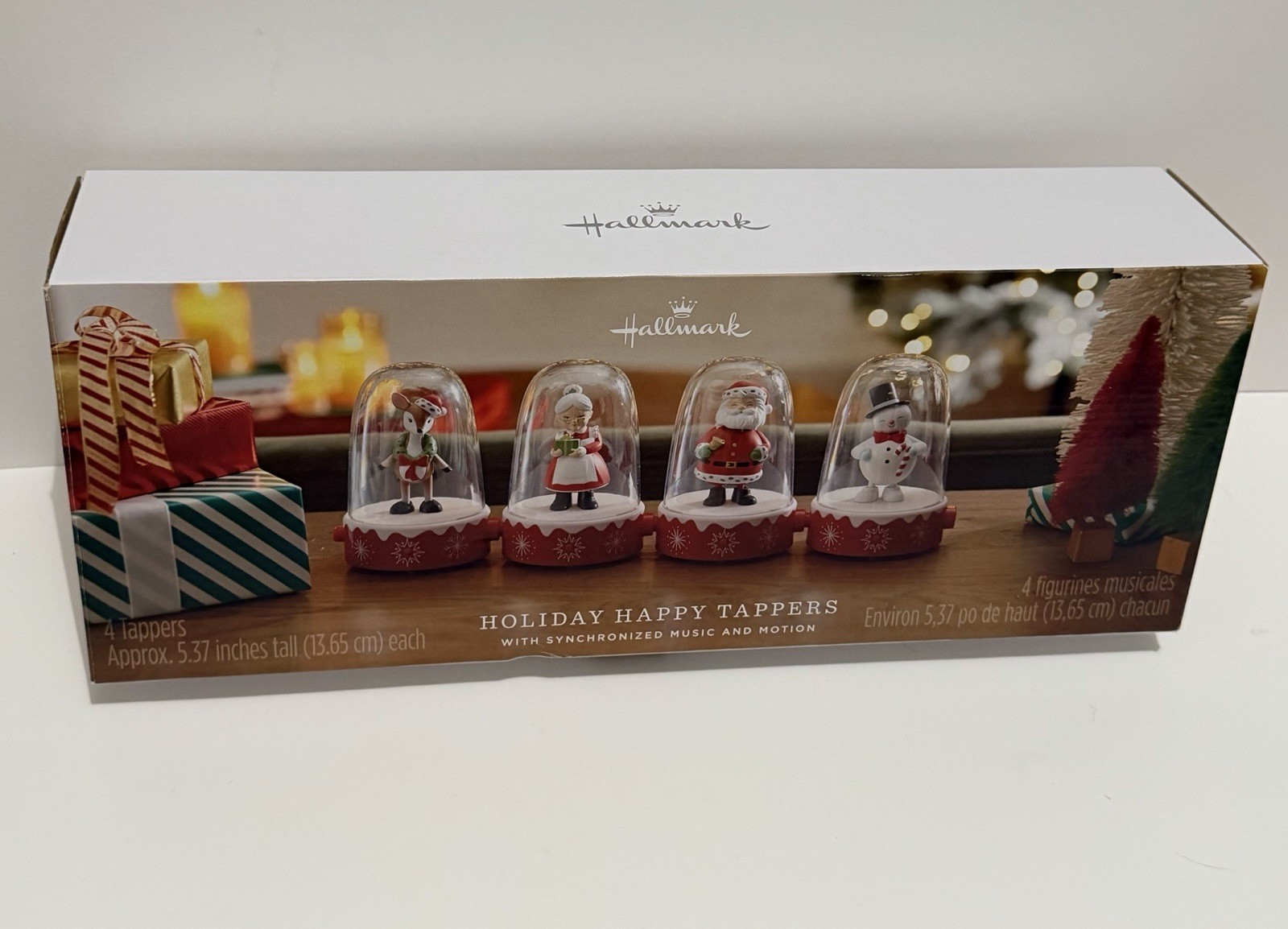 2024 HALLMARK Happy Tappers Set of 4 Santa, Mrs. Claus, Reindeer Snowman, NIB 2024 HALLMARK Happy Tappers Set of 4 Santa, Mrs. Claus, Reindeer Snowman, NIB