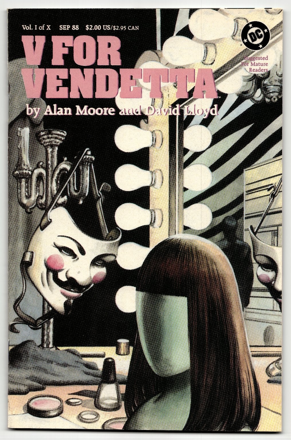 V for Vendetta #1 DC Comics Alan Moore David Lloyd Modern Age 1988