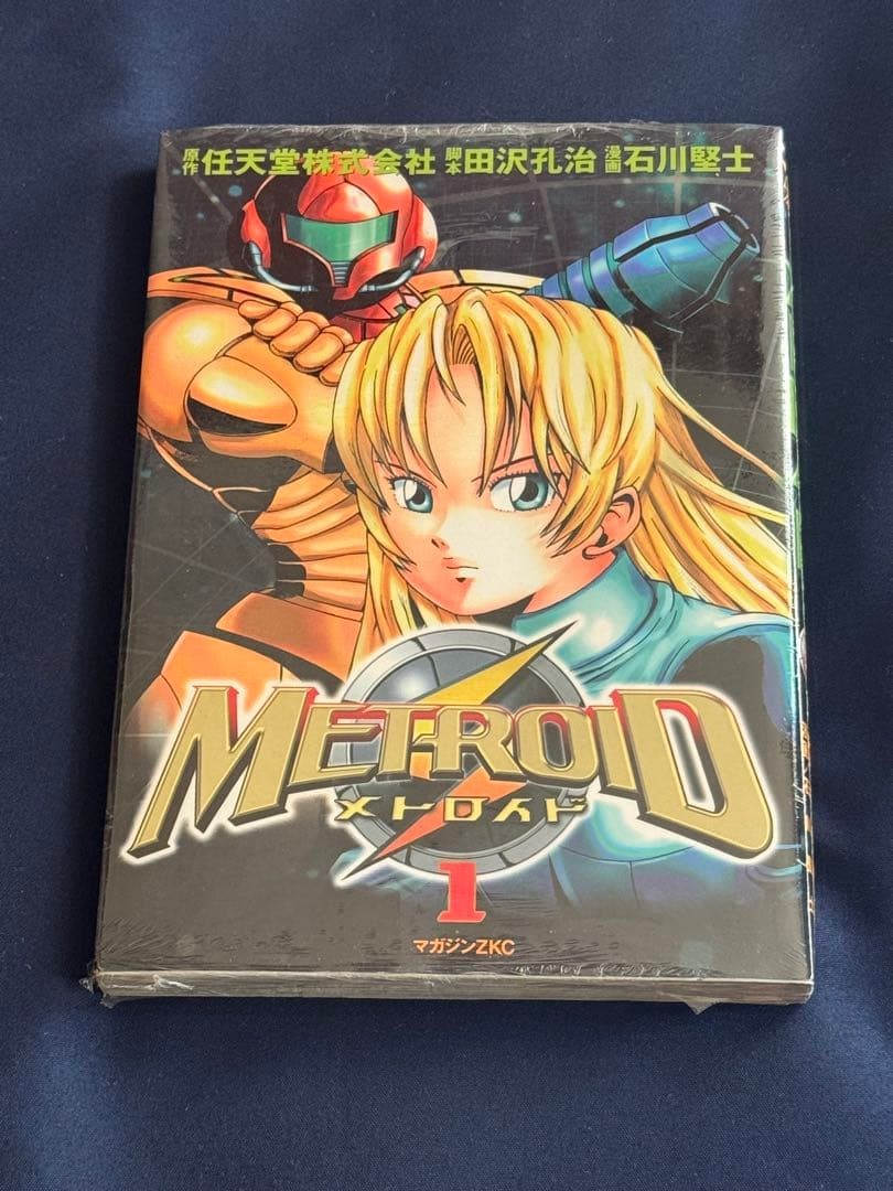 Kodansha Comic Metroid Kenji Ishikawa Official Nintendo Comic First Edition