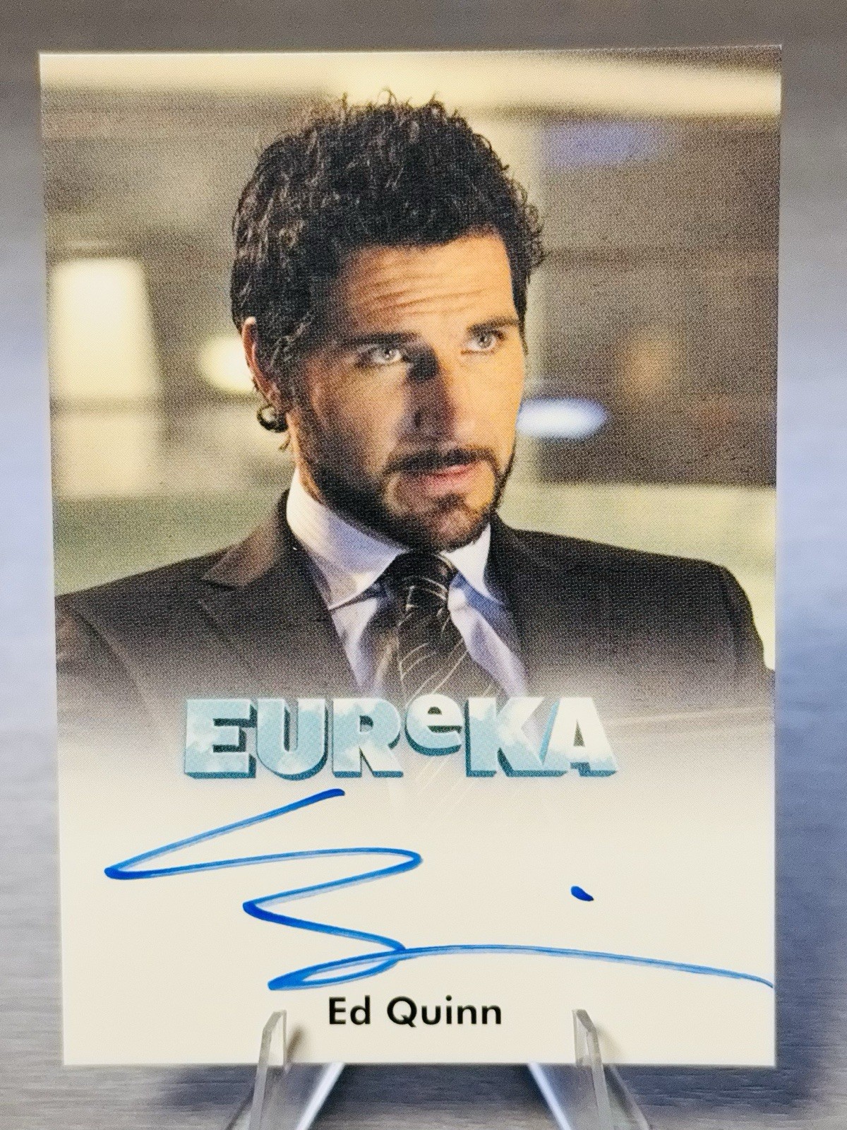 🍿🎬ED QUINN 2011 Rittenhouse EUREKA TV SHOW - NATHAN STARK - ON-CARD AUTO🎬🍿 🍿🎬ED QUINN 2011 Rittenhouse EUREKA TV SHOW - NATHAN STARK - ON-CARD AUTO🎬🍿