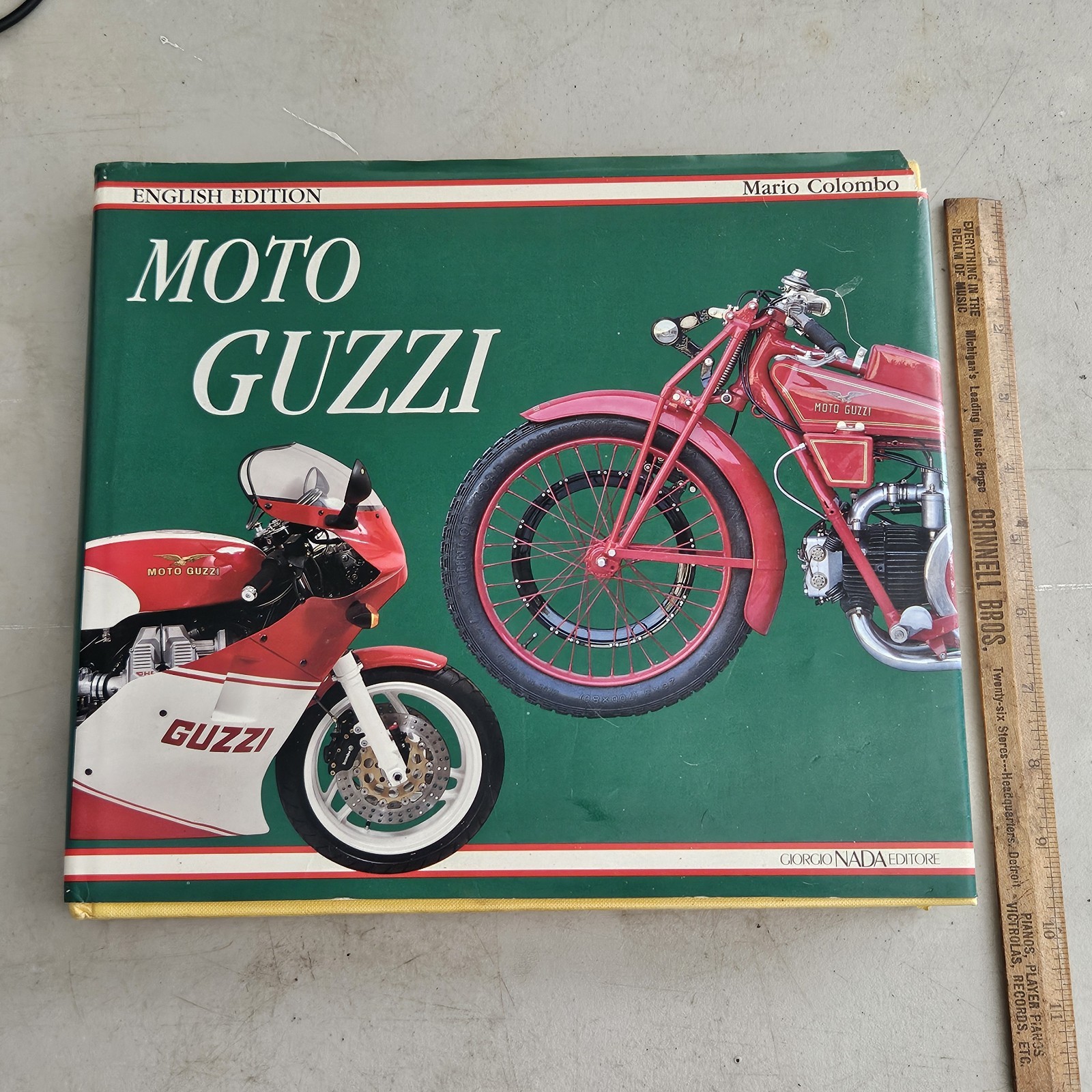 Moto Guzzi Book Mario Colombo 3rd edition revised & enlarged 1990 ENGLISH Moto Guzzi Book Mario Colombo 3rd edition revised & enlarged 1990 ENGLISH