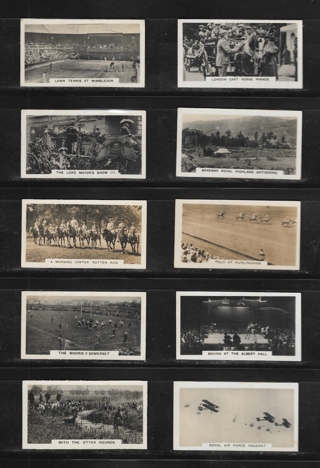 Wills 1933 HOMELAND EVENTS cigarette cards(49/50)