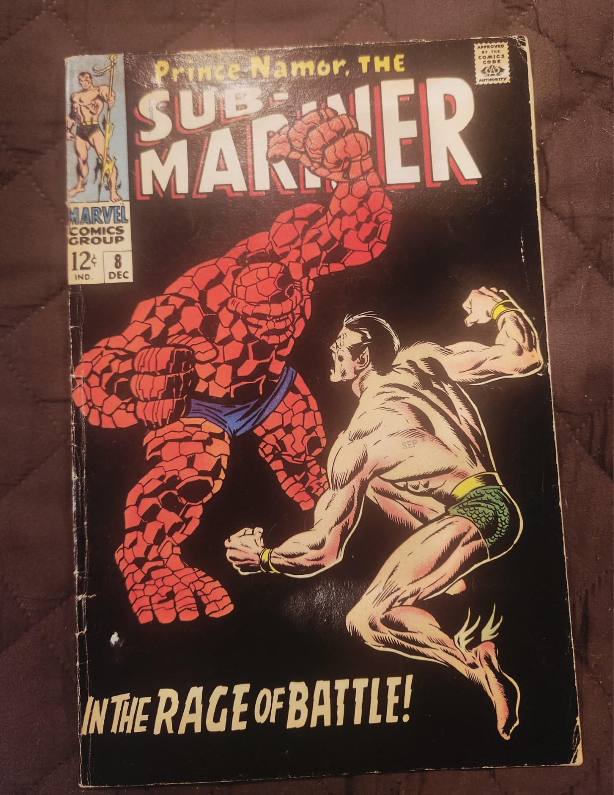Sub-Mariner #8 (Marvel Comics December 1968) Sub-Mariner #8 (Marvel Comics December 1968)