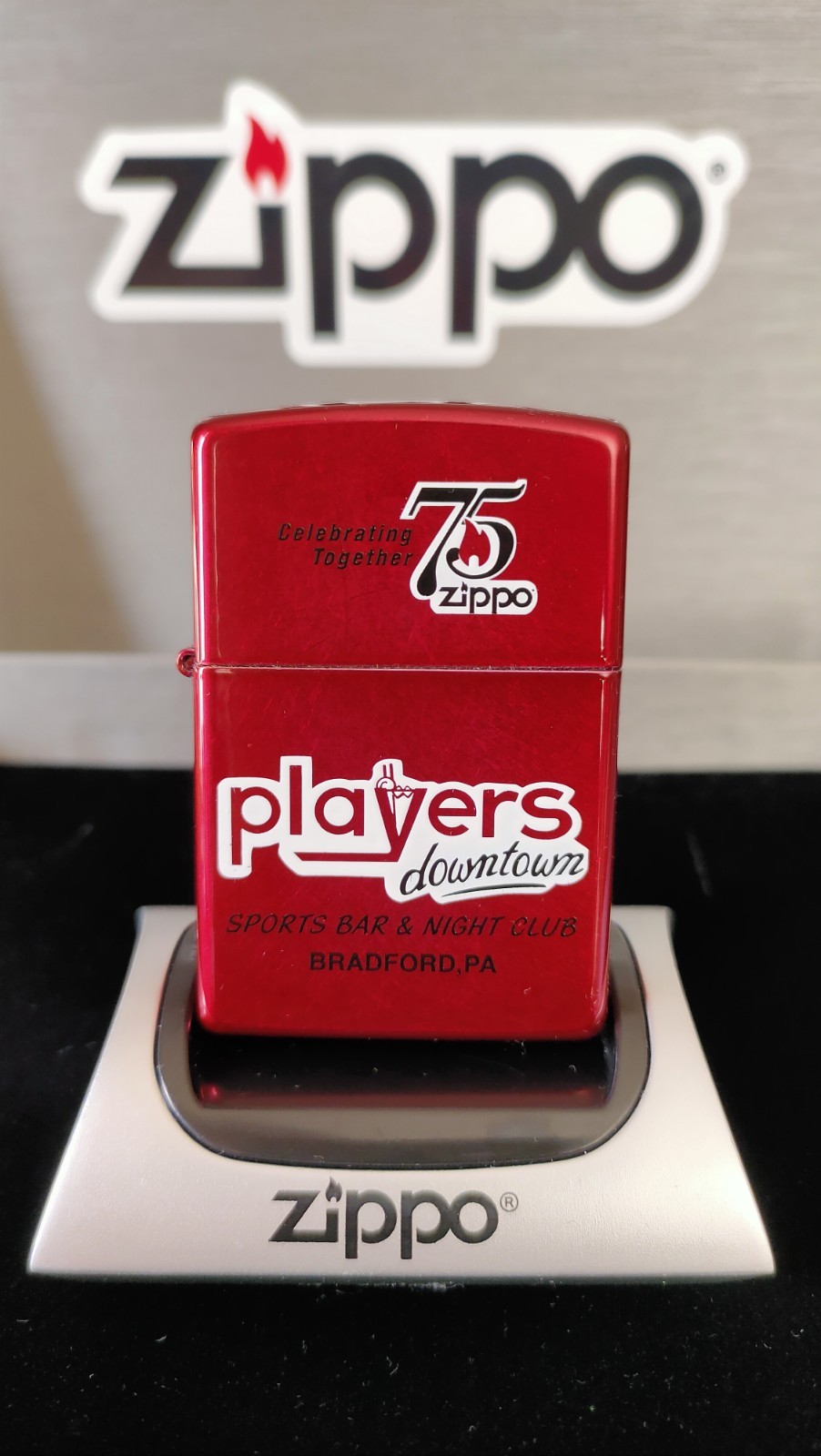 ZIPPO 7th Anniv Players Downtown Sports Bar & Night Club Lighter. 51/100. 2007/N ZIPPO 7th Anniv Players Downtown Sports Bar & Night Club Lighter. 51/100. 2007/N