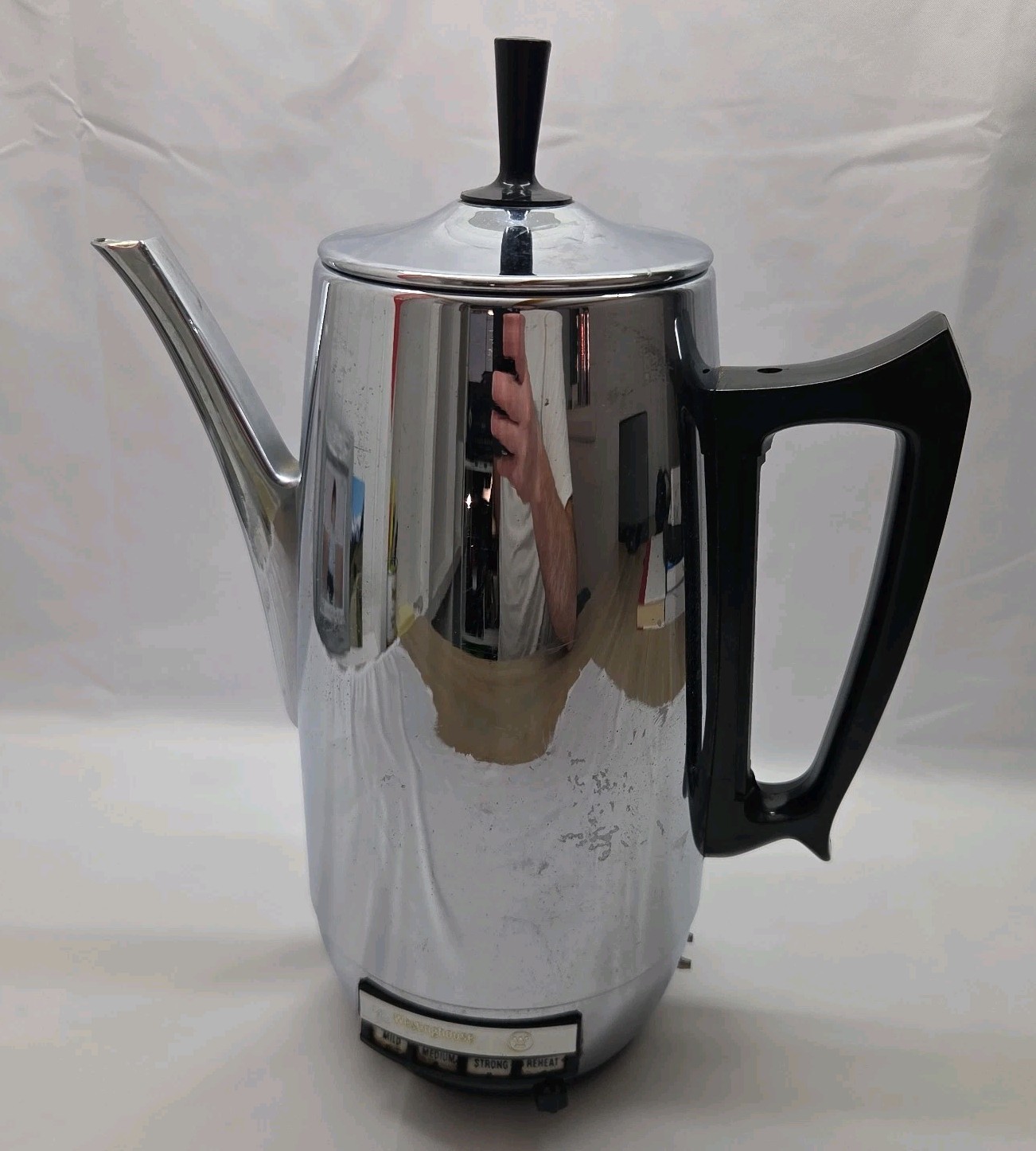 VTG WESTINGHOUSE 10 CUP ELECTRIC PERCOLATER-NOS VTG WESTINGHOUSE 10 CUP ELECTRIC PERCOLATER-NOS