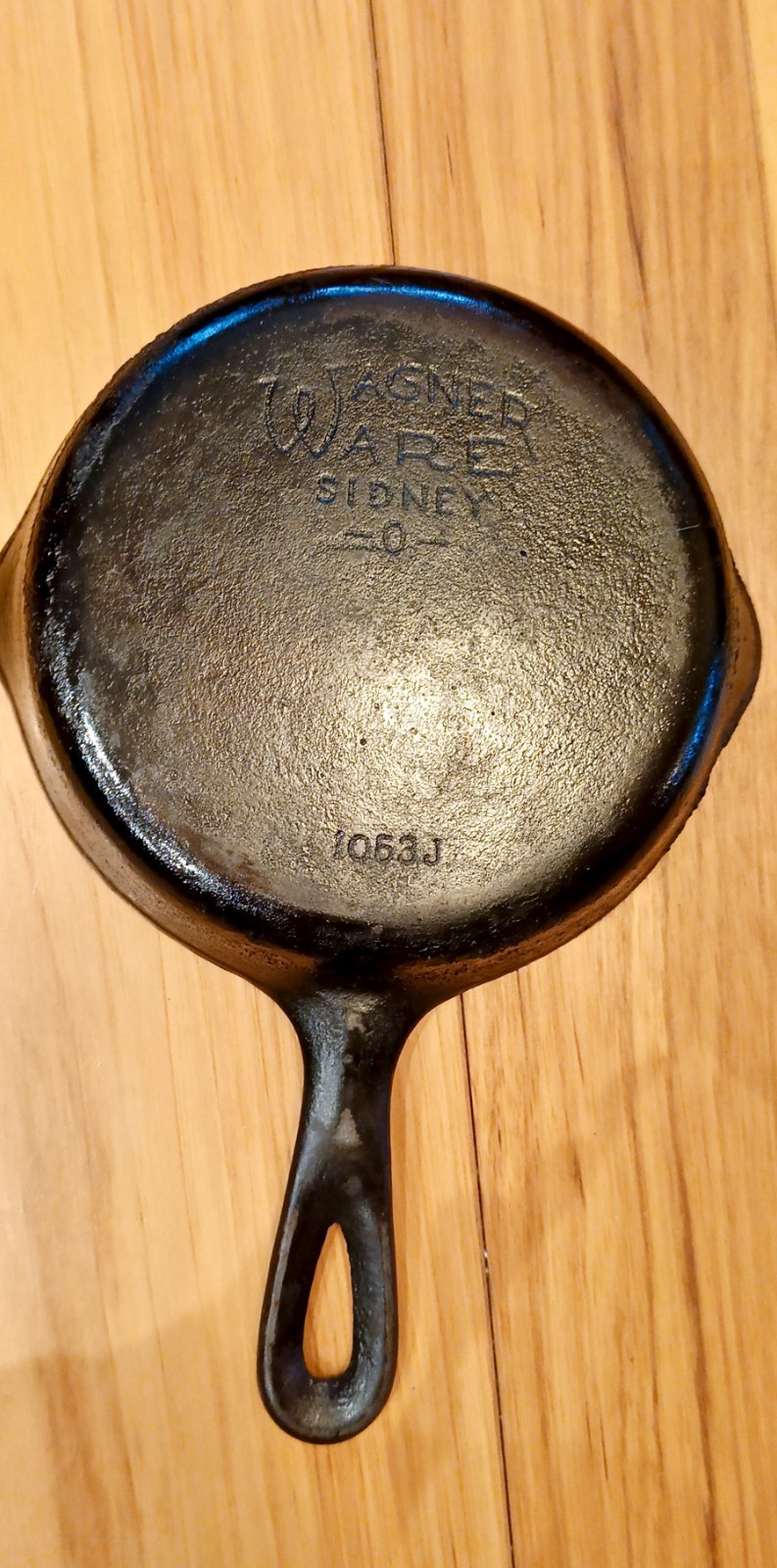 Vintage Wagner Ware Sydney 0 Cast Iron Skillet 6