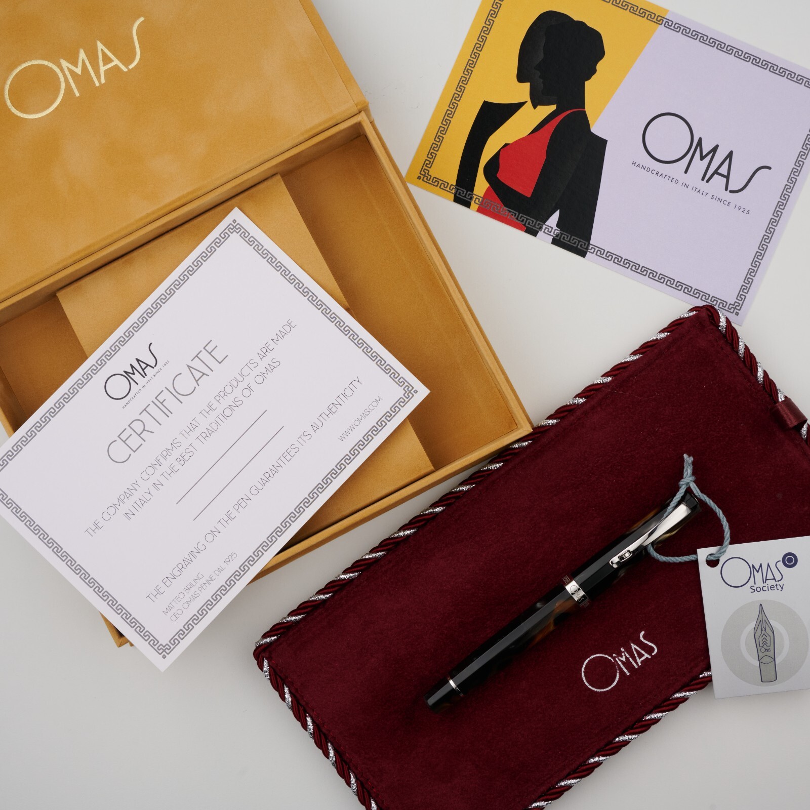 Omas Milord Roller 100 Anniversary Autumn Edition N 010/100