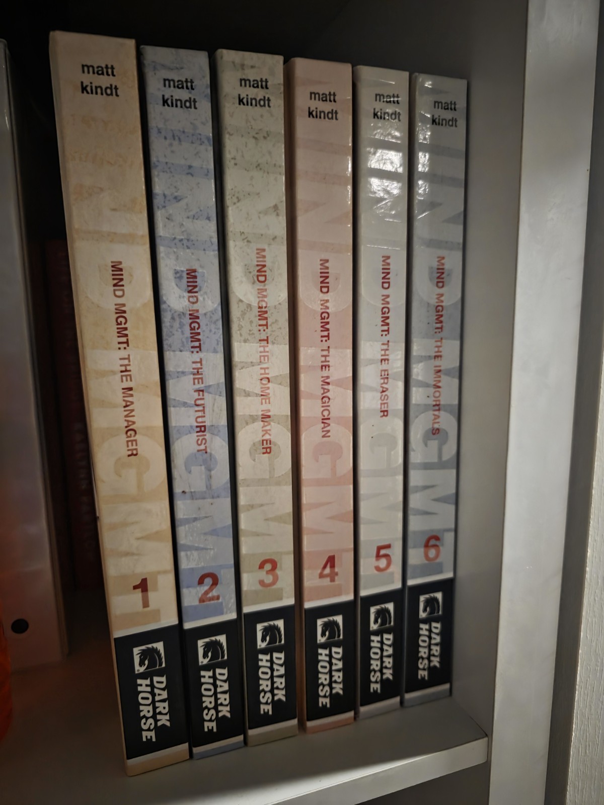 Mind MGMT Volumes 1 - 6 by Matt Kindt (Complete Hardcover Set) Dark Horse Lot