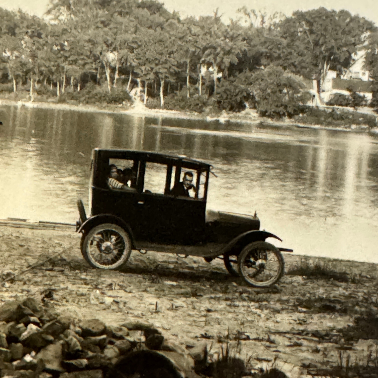Antique Car Early Automobile Photo Photograph Print