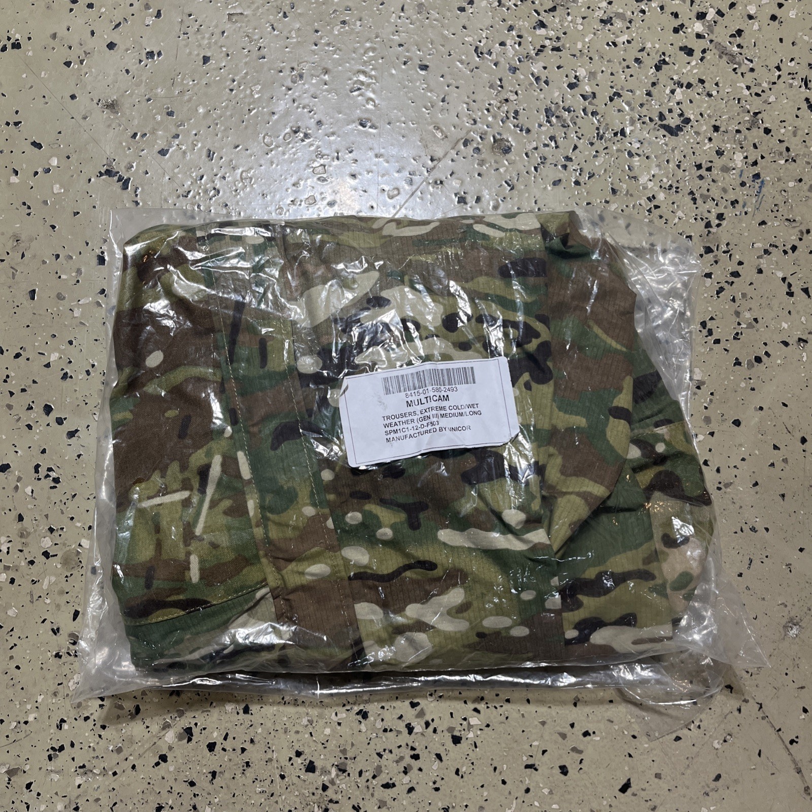 NWOT USGI Gen III Level 6 GoreTex Trousers OCP Rain Pants Medium  Long 
