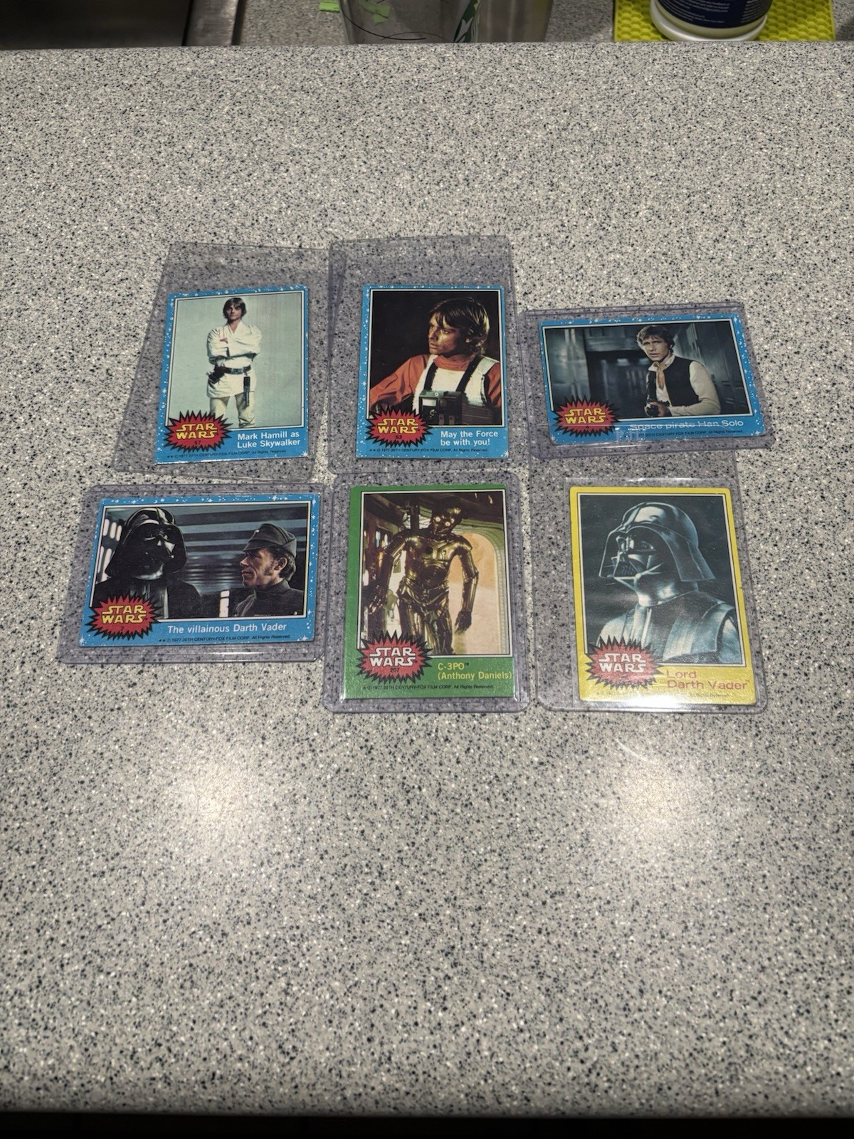 1977 Topps Star Wars Card Lot
