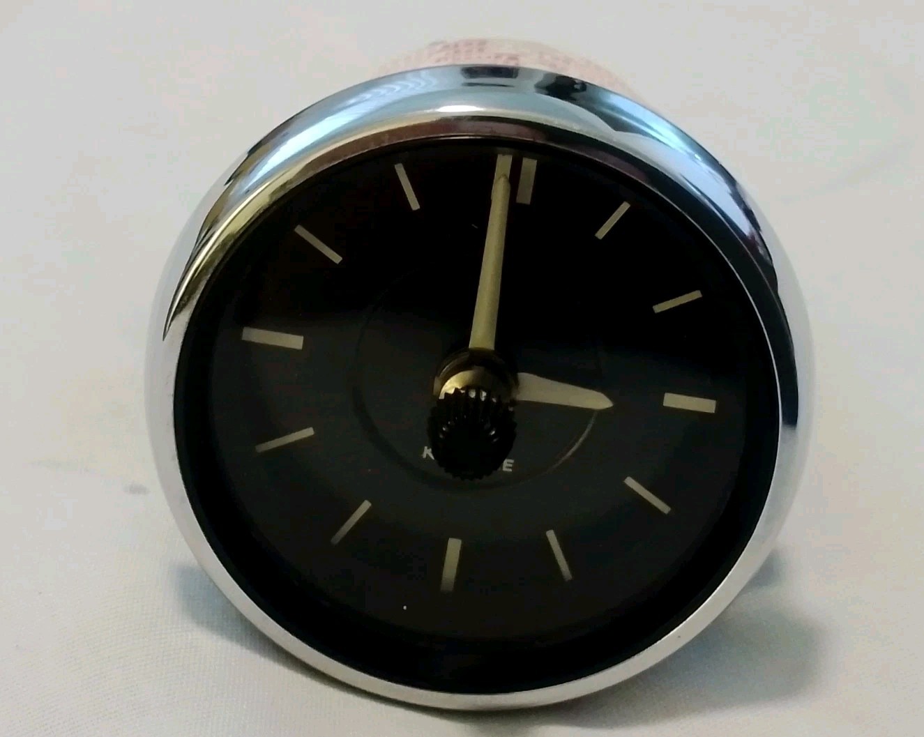 VW VDO/KIENZLE 12 VOLT DASH ACCESSORIE Dealer CLOCK  Dated: 9.69 (Sep 1969)