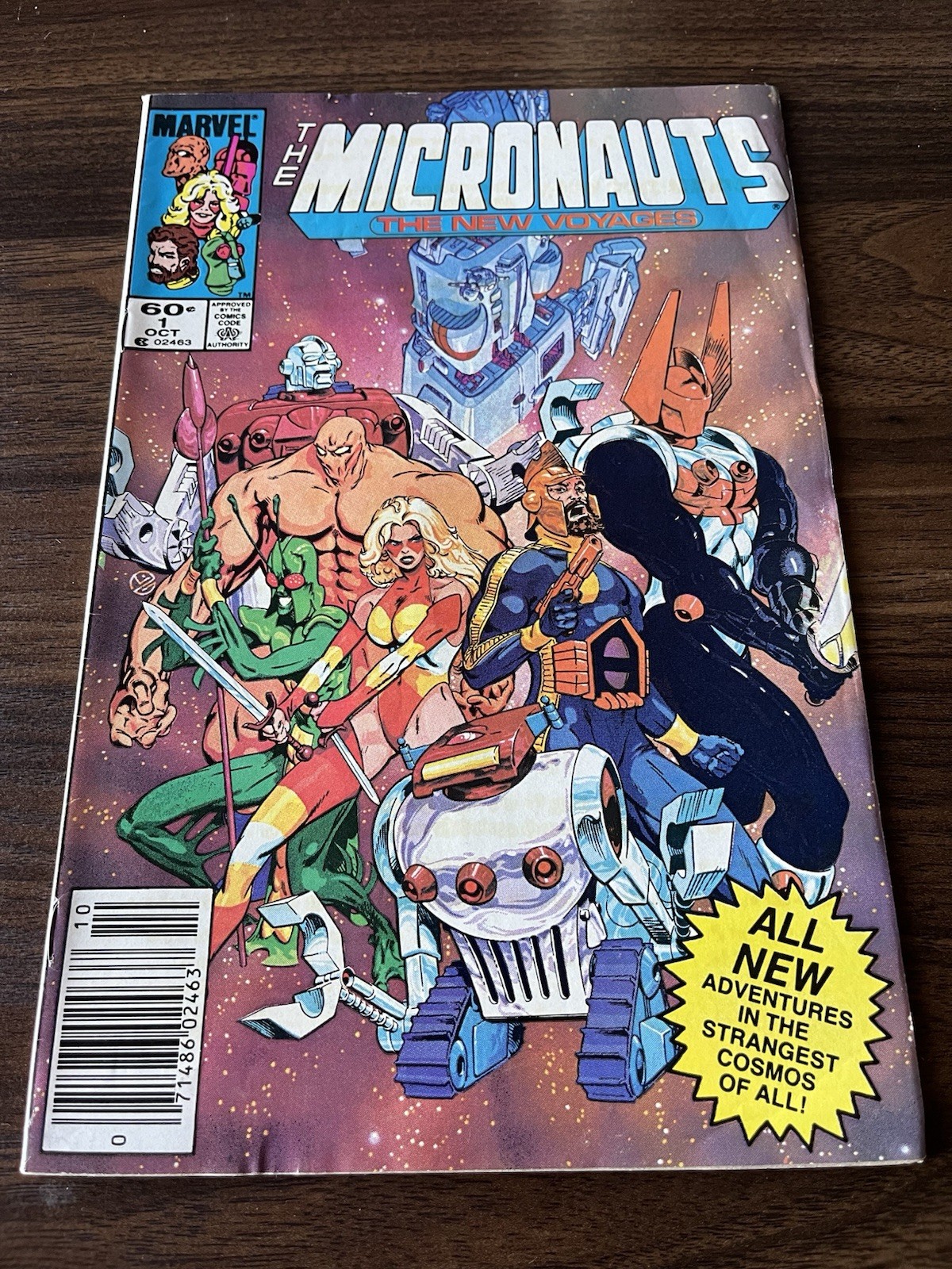 Marvel Comics the Micronauts: New Voyages #1 (1984) Marvel Comics the Micronauts: New Voyages #1 (1984)
