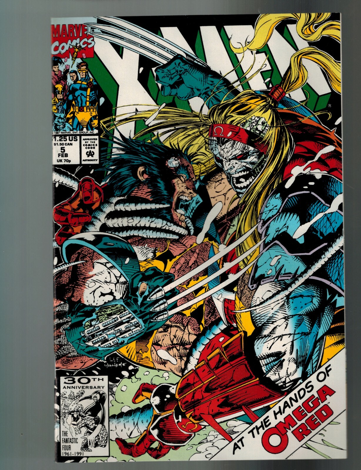 X-Men #5 (Marvel) 1st Maverick 2nd Omega Red by Jim Lee UNREAD Investors 10x Lot X-Men #5 (Marvel) 1st Maverick 2nd Omega Red by Jim Lee UNREAD Investors 10x Lot
