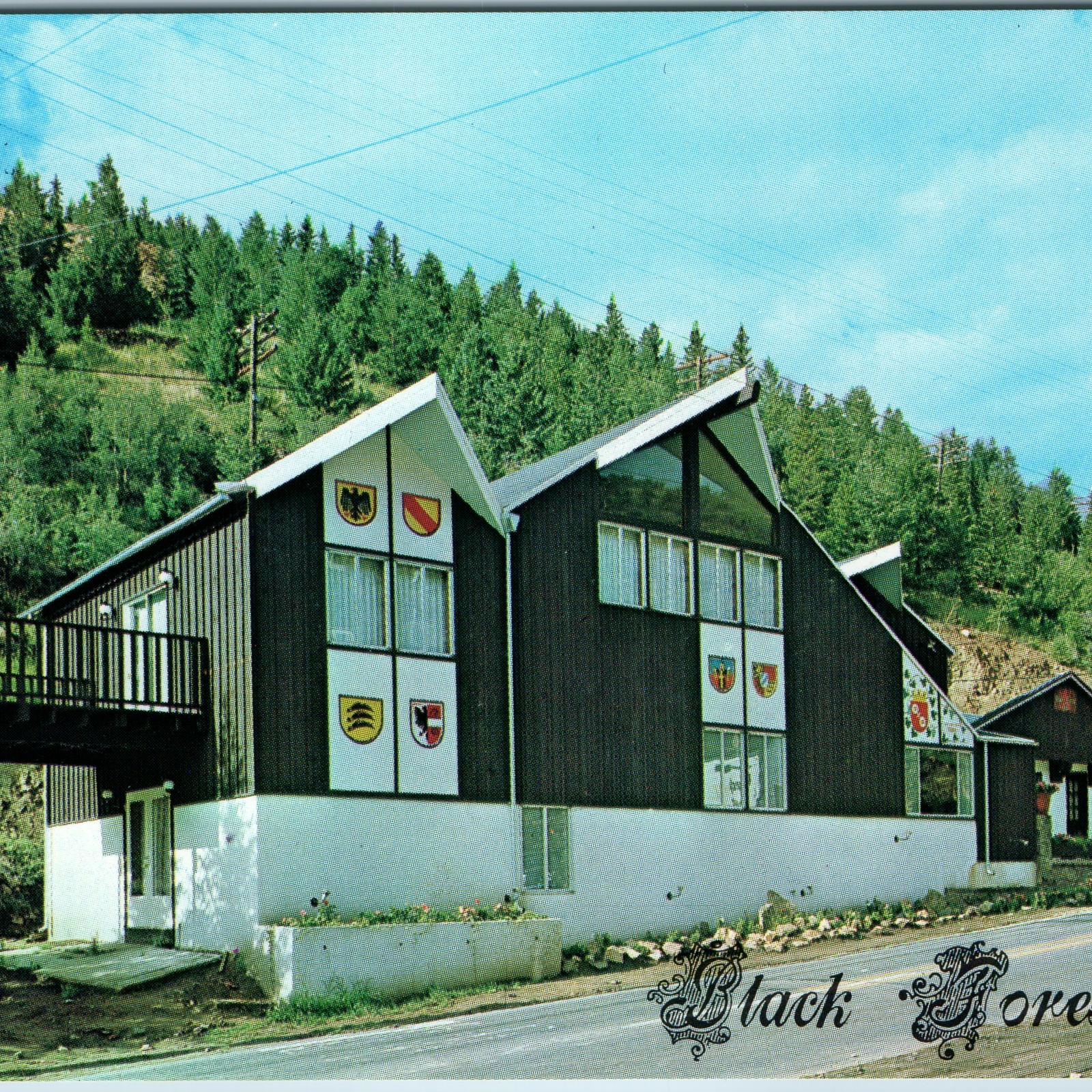 c1960s Black Hawk CO Postcard Black Forest Inn German Restaurant Rathskeller c1960s Black Hawk CO Postcard Black Forest Inn German Restaurant Rathskeller
