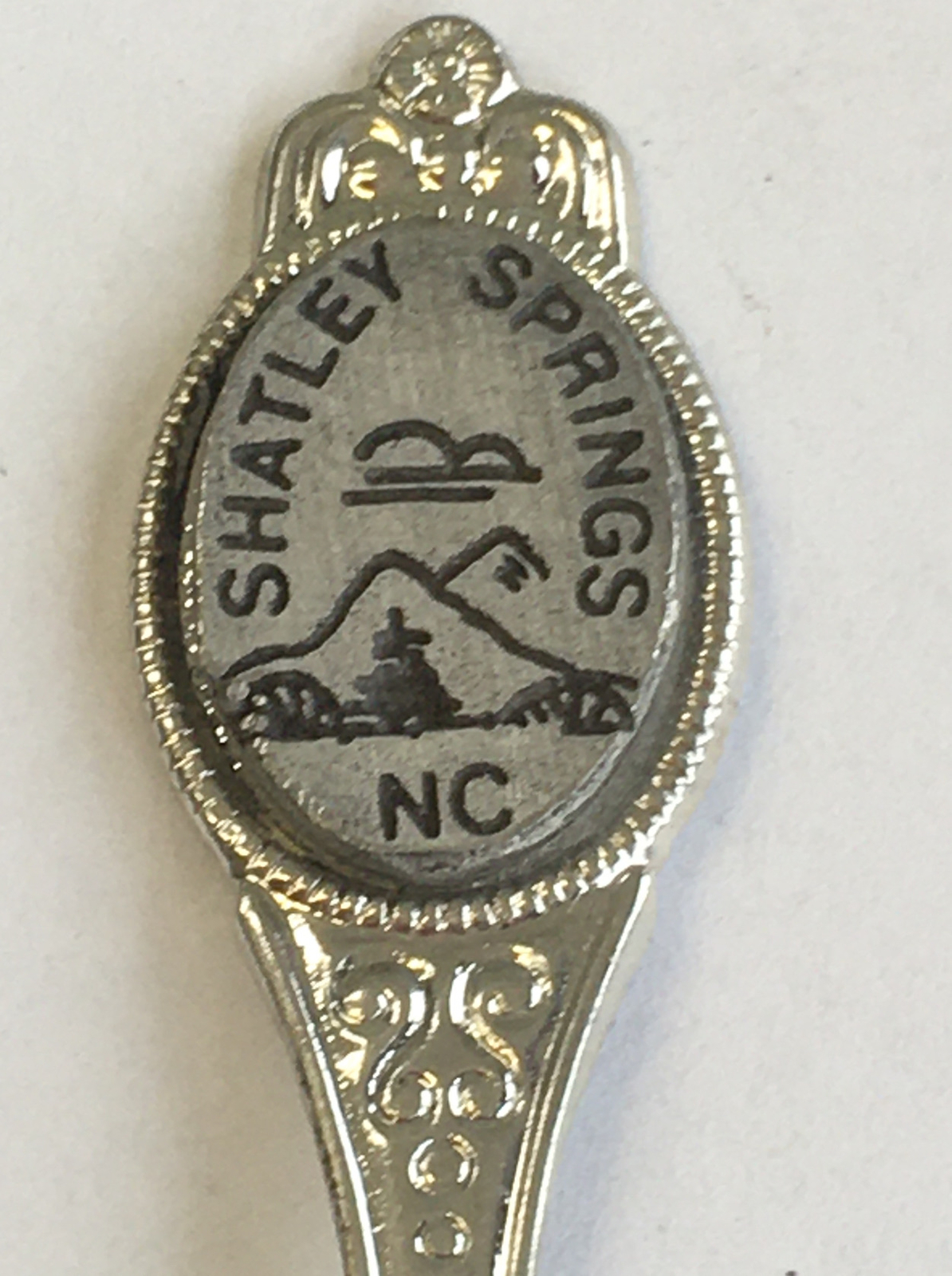 Vintage Souvenir Spoon US Collectible Shatley Springs North Carolina